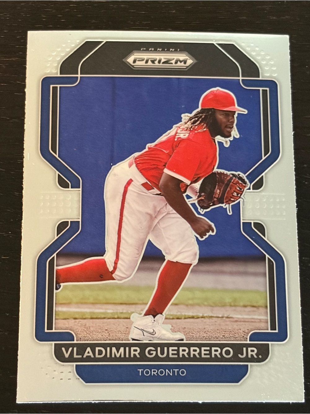 Vladimir Guerrero Jr 2021/22 Prizm Toronto Blue Jays Baseball Card